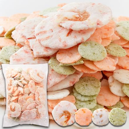 ごっつお便【無選別】えびせんべい4種500g