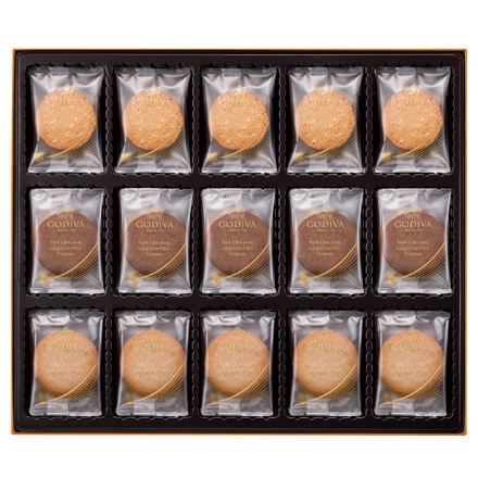 ゴディバ ラングドシャクッキー アソートメント 52枚入