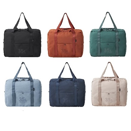 MILESTO ポケッタブルボストンバッグ 35L ブラック MLS902-BK