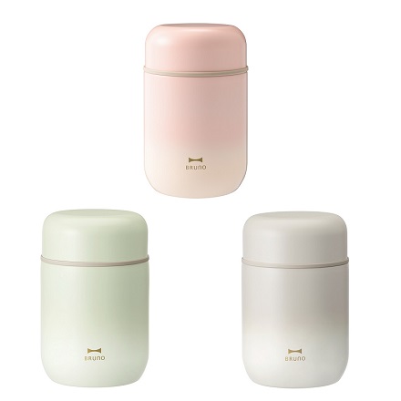 BRUNO スプーン付スープジャー BHK309-R-PK ピンク