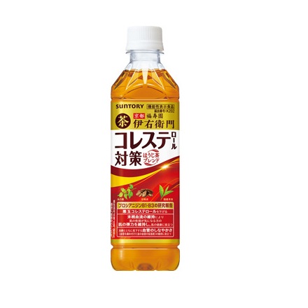 伊右衛門プラス コレステロール対策500mlペットボトル×24本