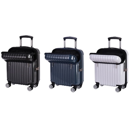 アクタス トップオープンジッパーハードトップスコインロッカーサイズ 74-20471 ブラックカーボン