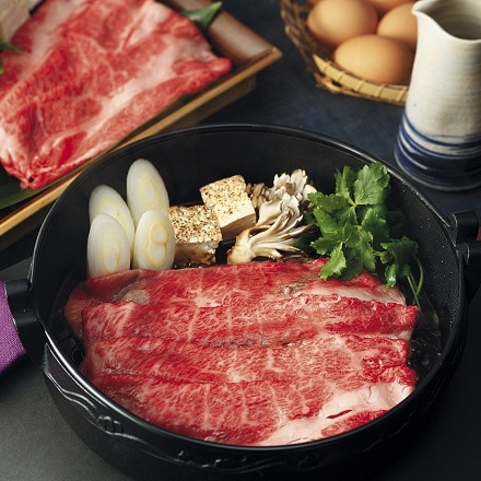 信州セキュアフーズ 国産 黒毛和牛 すき焼き用 バラ 230g×2