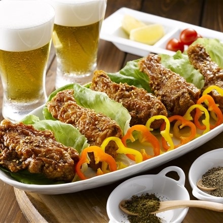 豊橋飼料 愛知 三河赤鶏 手羽もと唐揚 ピリ辛 5本入×3