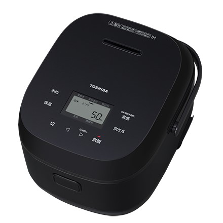 東芝 IHジャー炊飯器 5.5合炊き RC-10BHW K ブラック