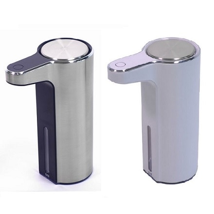 アロマ センサーソープディスペンサー 泡タイプ シルバー