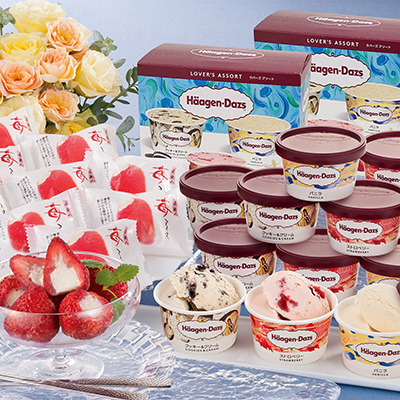 ハーゲンダッツ＆苺アイス AH-HGRW