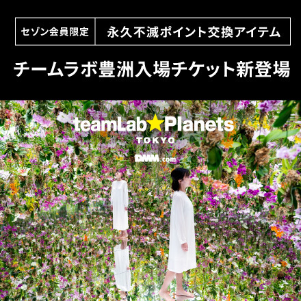 チームラボプラネッツ TOKYO DMM.com 入場券