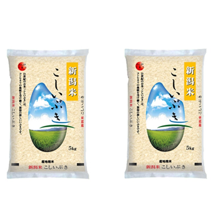 新米　新潟産 こしいぶき 5kg×2袋 令和5年産