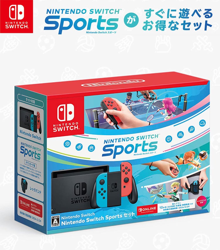 任天堂 Nintendo Switch Sports セット HAD-S-KABGR｜永久不滅ポイント ...