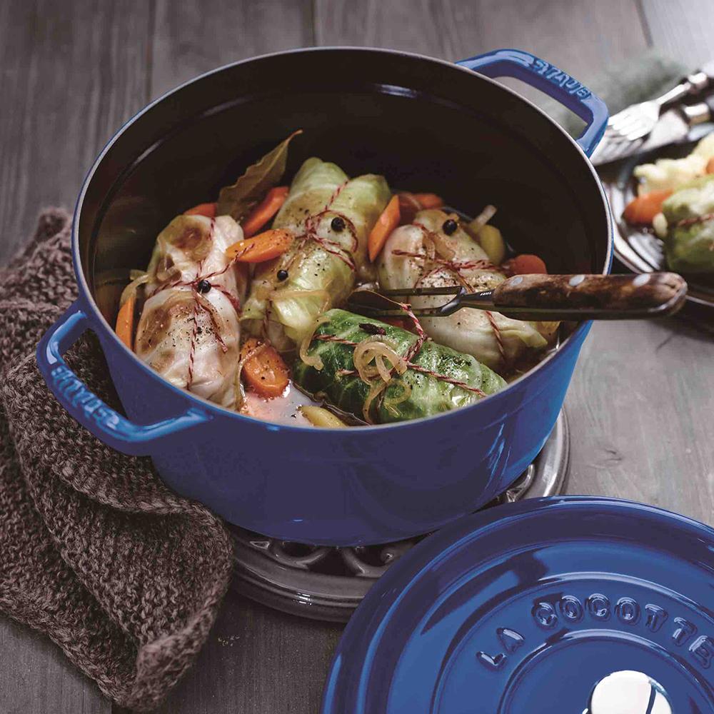 アウトレット 商品 STAUB ストウブ / ココットラウンド10cm /ロイヤル