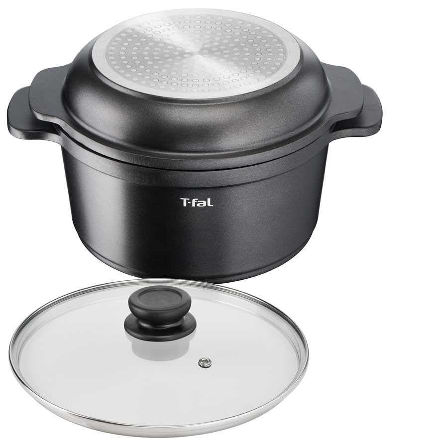 ティファール T-fal キャストライン アロマ オール・イン・ワン ポット24cm IH対応・ガス火対応 E222S3