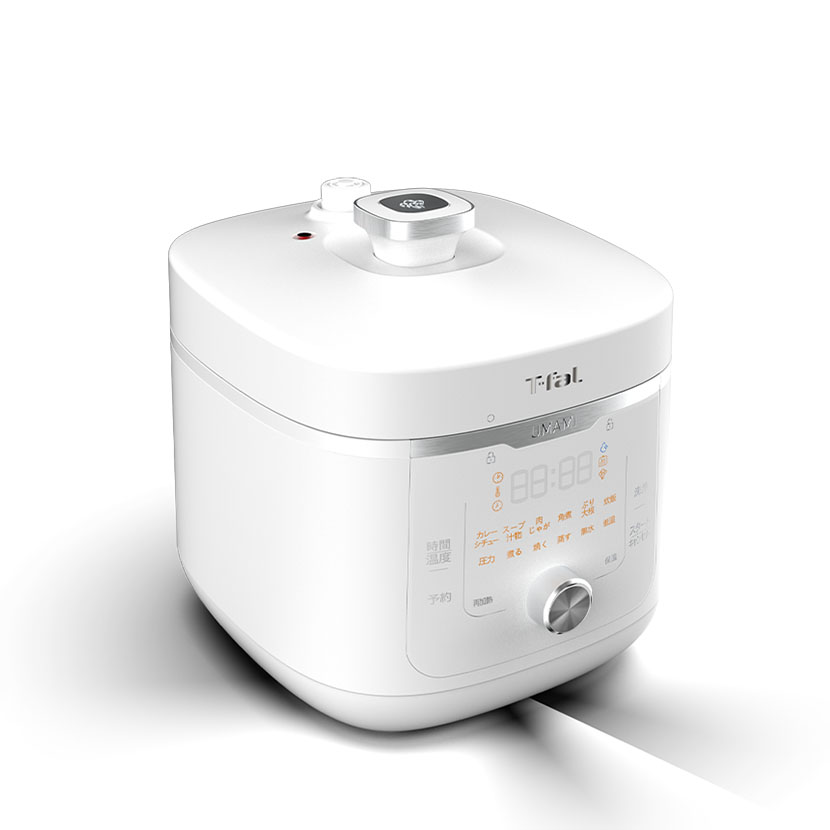 ティファール T-fal ラクラ・クッカー旨み電気圧力鍋4L ホワイト CY3601JP