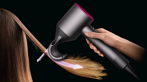 Dyson ヘアードライヤー Supersonic Ionic アイアン/フューシャ