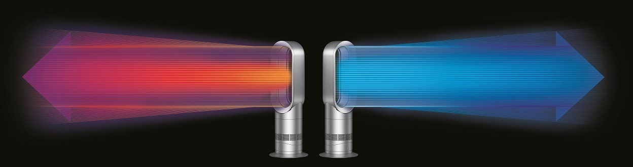 Dyson Hot+Cool ファンヒーター ブラック／アイアン AM09 BI N