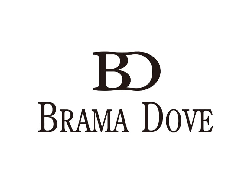 BRAMA DOVE サフィアーノ レザー ロングウォレット ブラック BD-WL-L1