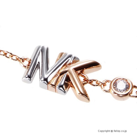 マイケルコース MICHAEL KORS ブレスレット Two-Tone Logo Slider Bracelet MKC1556AN931