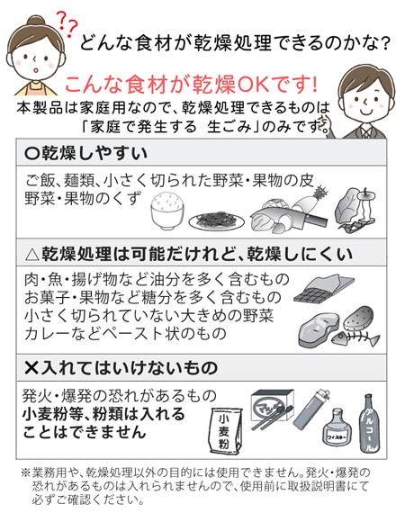 ゴミから肥料に、エコな生活を。生ごみ減量乾燥機 生ごみ処理機 島産業