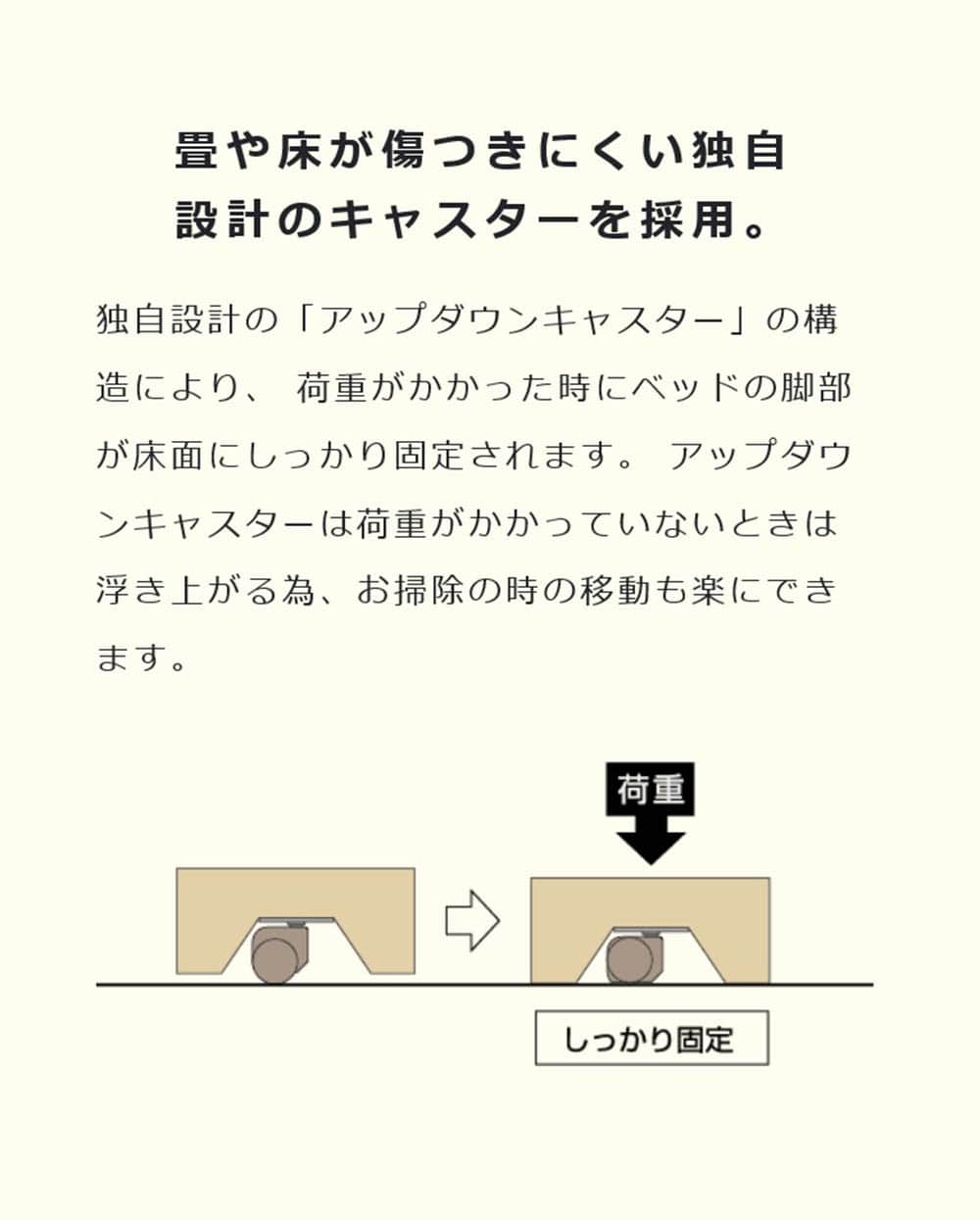 桐らくね35プレミアム 2340002 桐製折りたたみベッド｜永久不滅