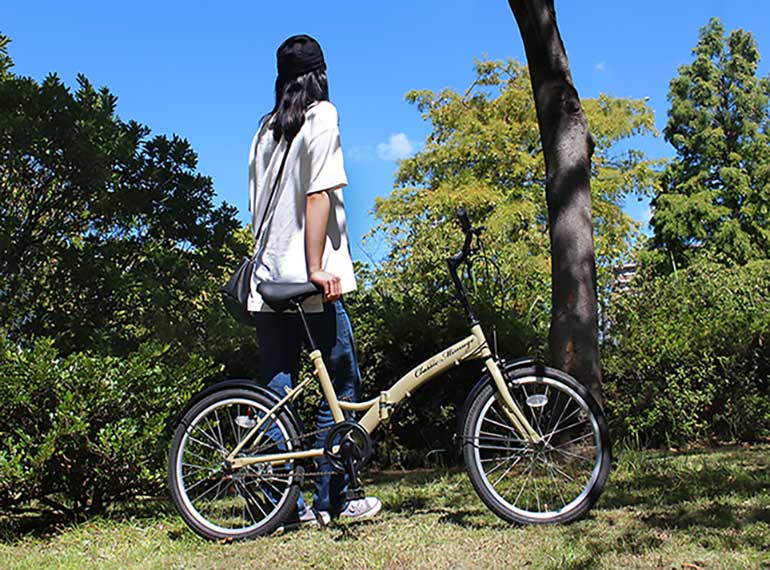 折りたたみ自転車 クラシック ミムゴ FDB20K MG-CM20K - 自転車