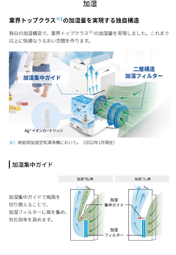 Panasonic プラズマクラスターNEXT 空気清浄機 - 空調