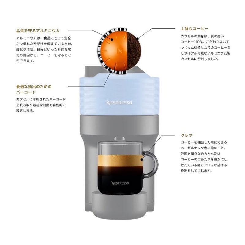 ネスレネスプレッソヴァーチュオ ポップNespresso Vertuo Pop - 通販