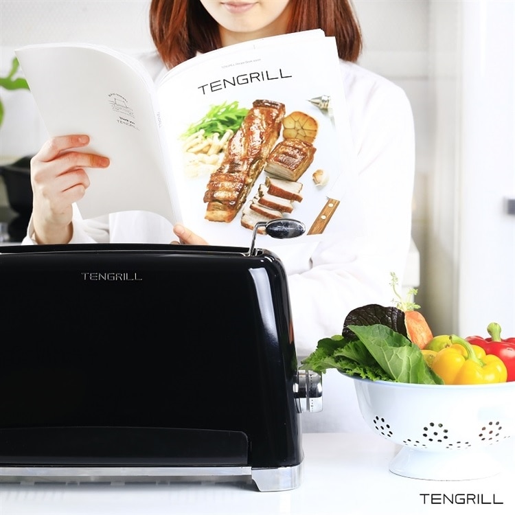 縦型ヘルシーオーブン調理器 TENGRILL TGJ19-G10(M) ミント｜永久不滅