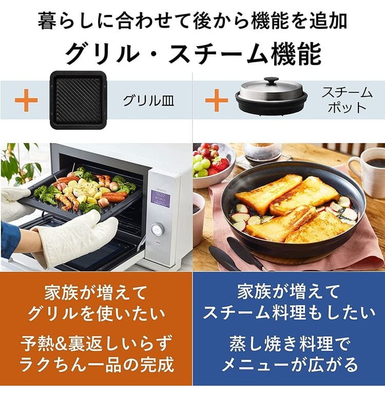 Panasonic パナソニック オーブンレンジ Bistro 25L ホワイト NE-UBS5A