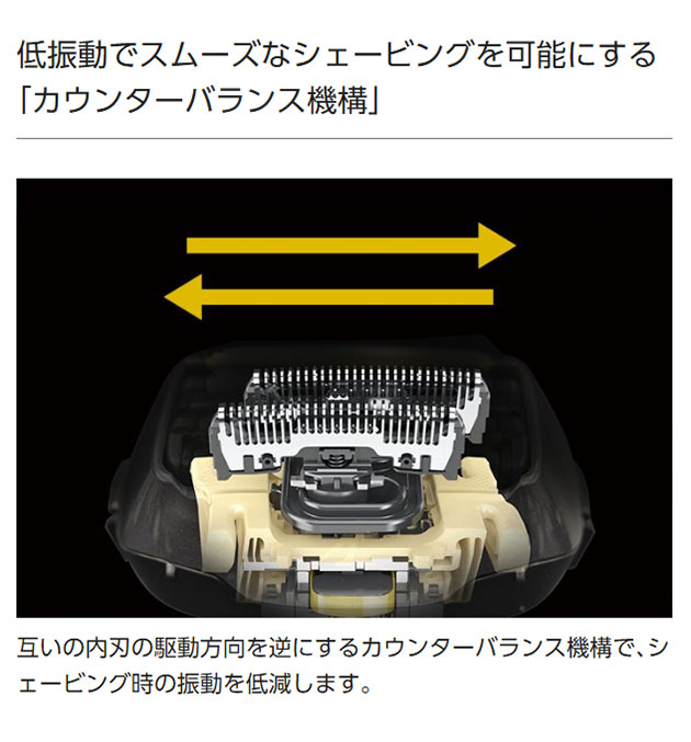 パナソニック メンズシェーバー ラムダッシュPRO 5枚刃 ES-LV9V-S 洗浄