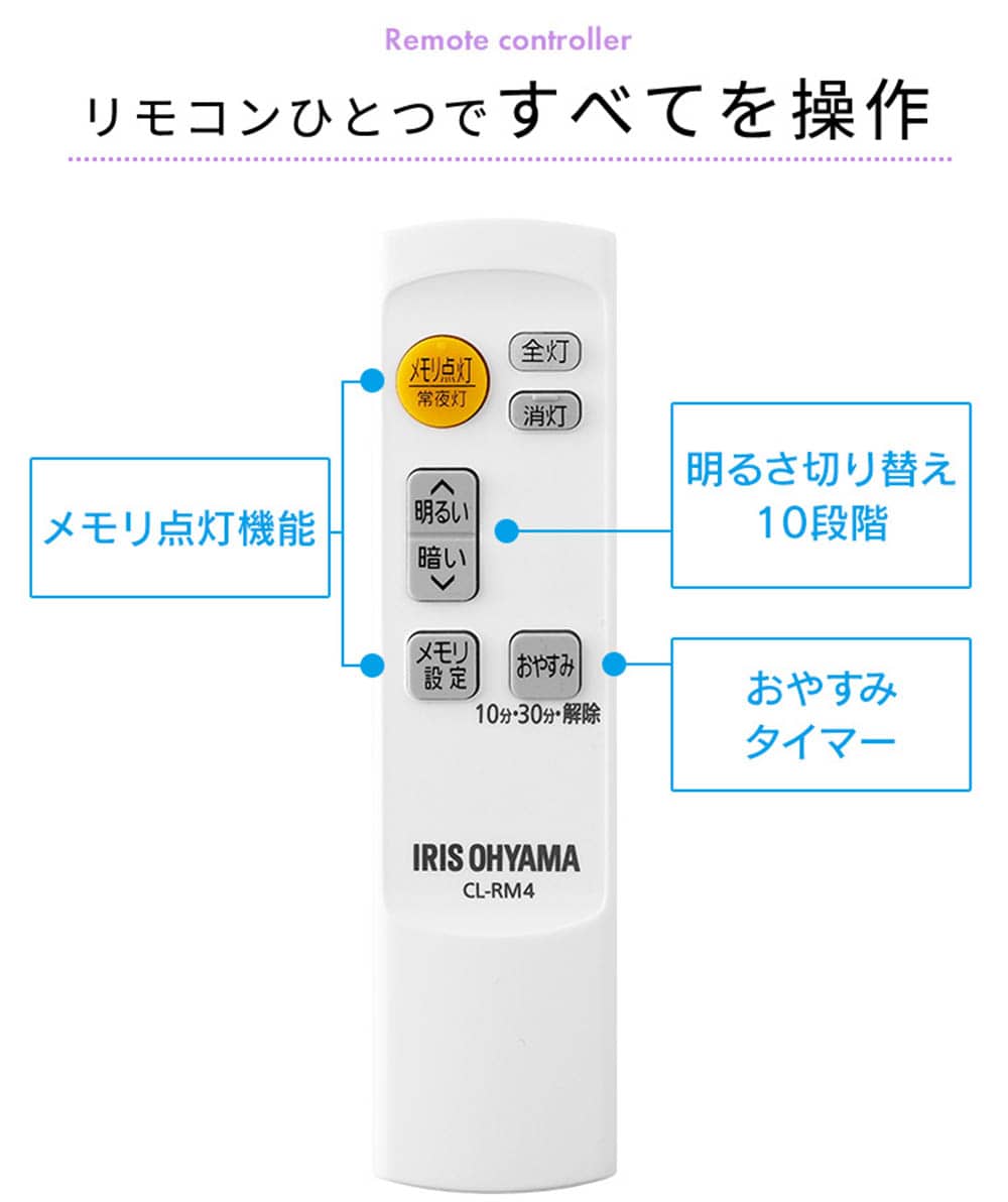 アイリスオーヤマ LEDシーリングライト 6.1 音声操作 プレーン 6畳 調